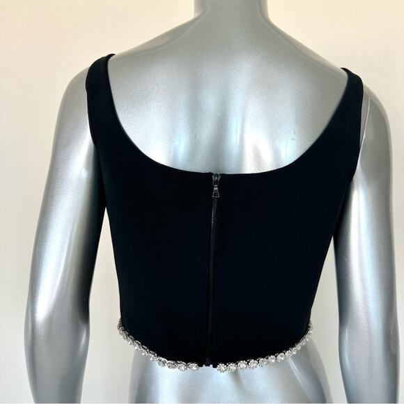 David Koma crop evening top established with Swarovski crystals size 12 NWT!!! - Picture 4 of 9
